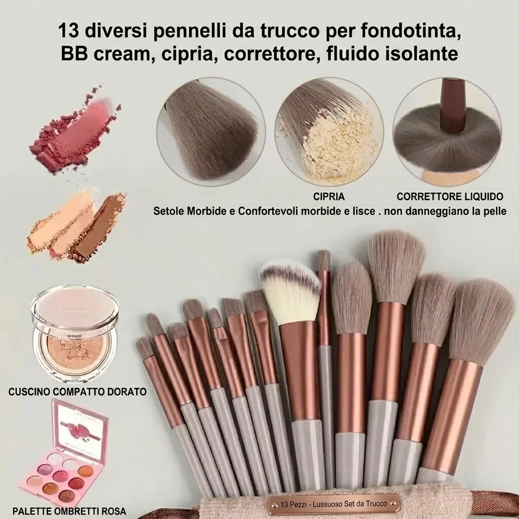 Rown™ - Pennelli trucco professionale