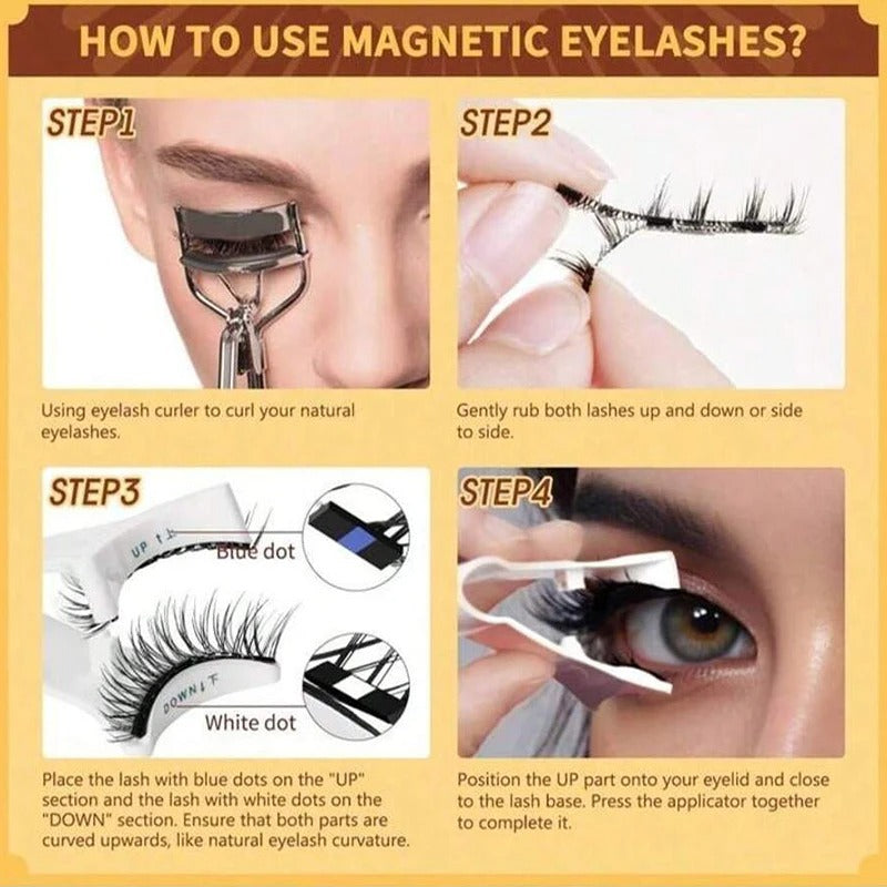 AuraLash - Il tuo sguardo magnetico in tre semplici passaggi